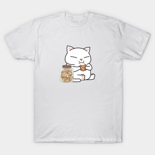 Chubby Cat Cookie T-Shirt